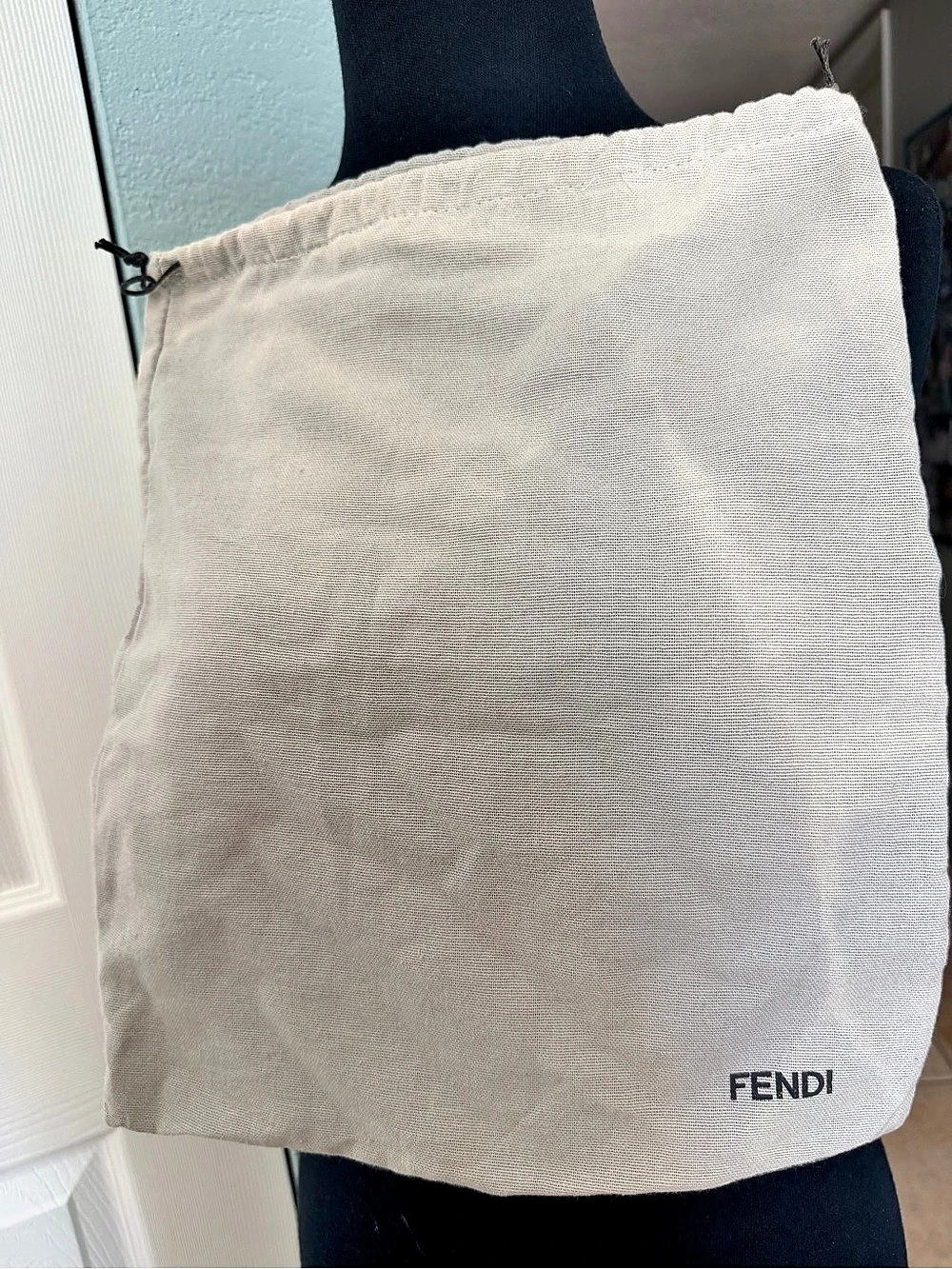 Fendi Simply Leather Shoulder Bag in Blue - Picture 16 of 16